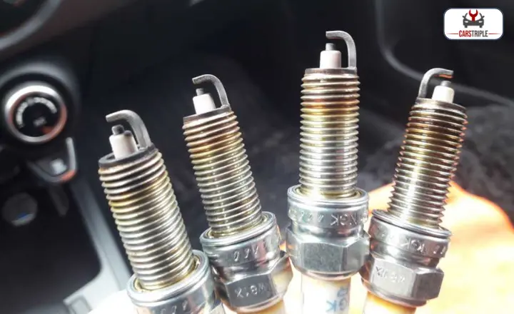 White Tipped Spark Plugs