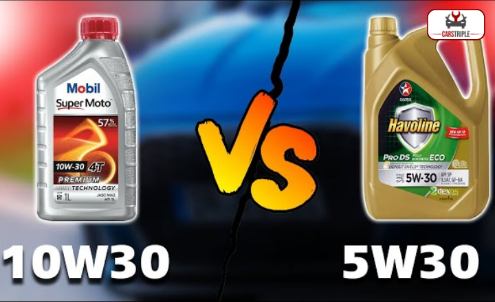 differences between 5W-30 and 10W-30